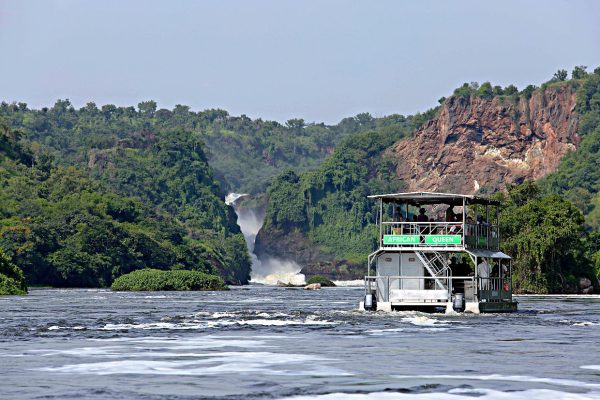 boat cruise in Murchison falls national park