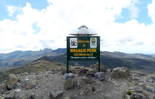 hike to Wagagai Peak